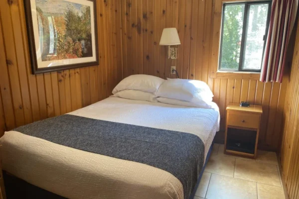 View of the other bedroom, also with a queen bed