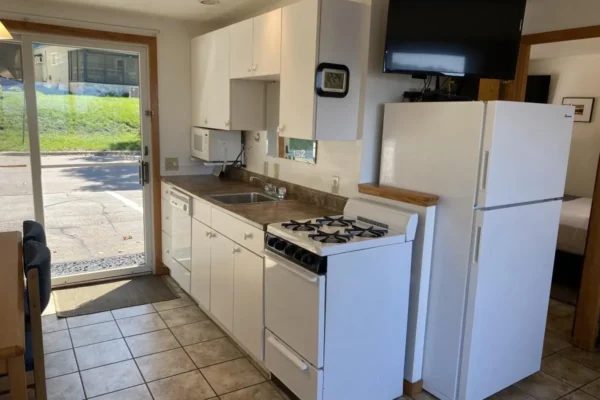 View of the kitchen