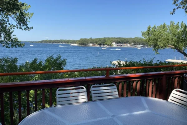View from the patio