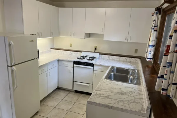 View of the kitchen