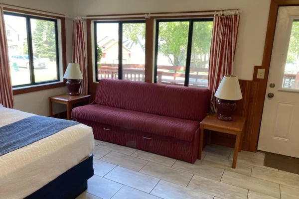 View of couch in the living area