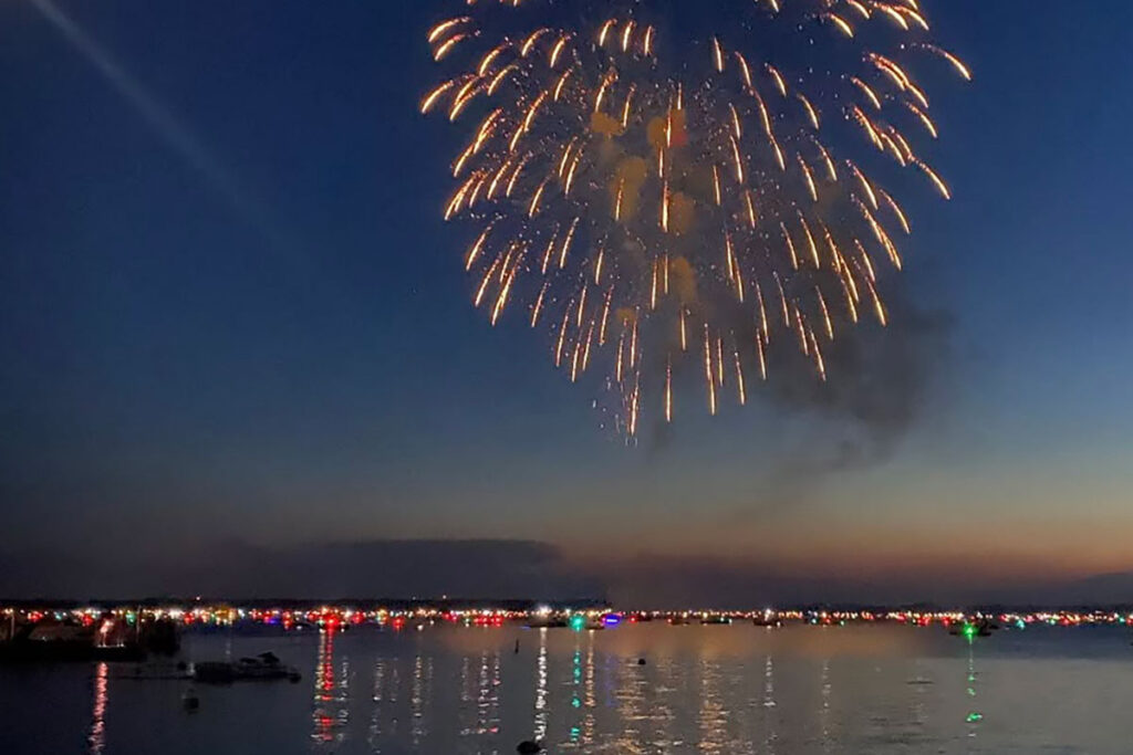 fireworks night show