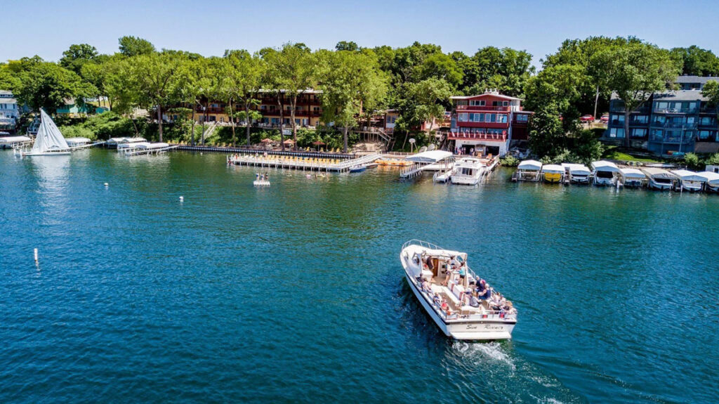FIllenwarth property from the lake view